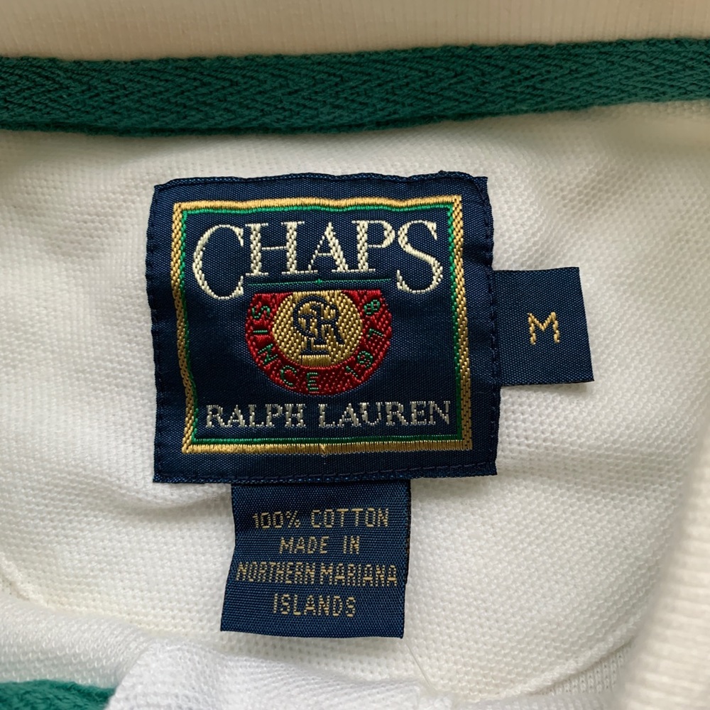 ‼️SOLD‼️ Vtg Chaps Ralph Lauren Golo Polo Shirt - Picture 6 of 9